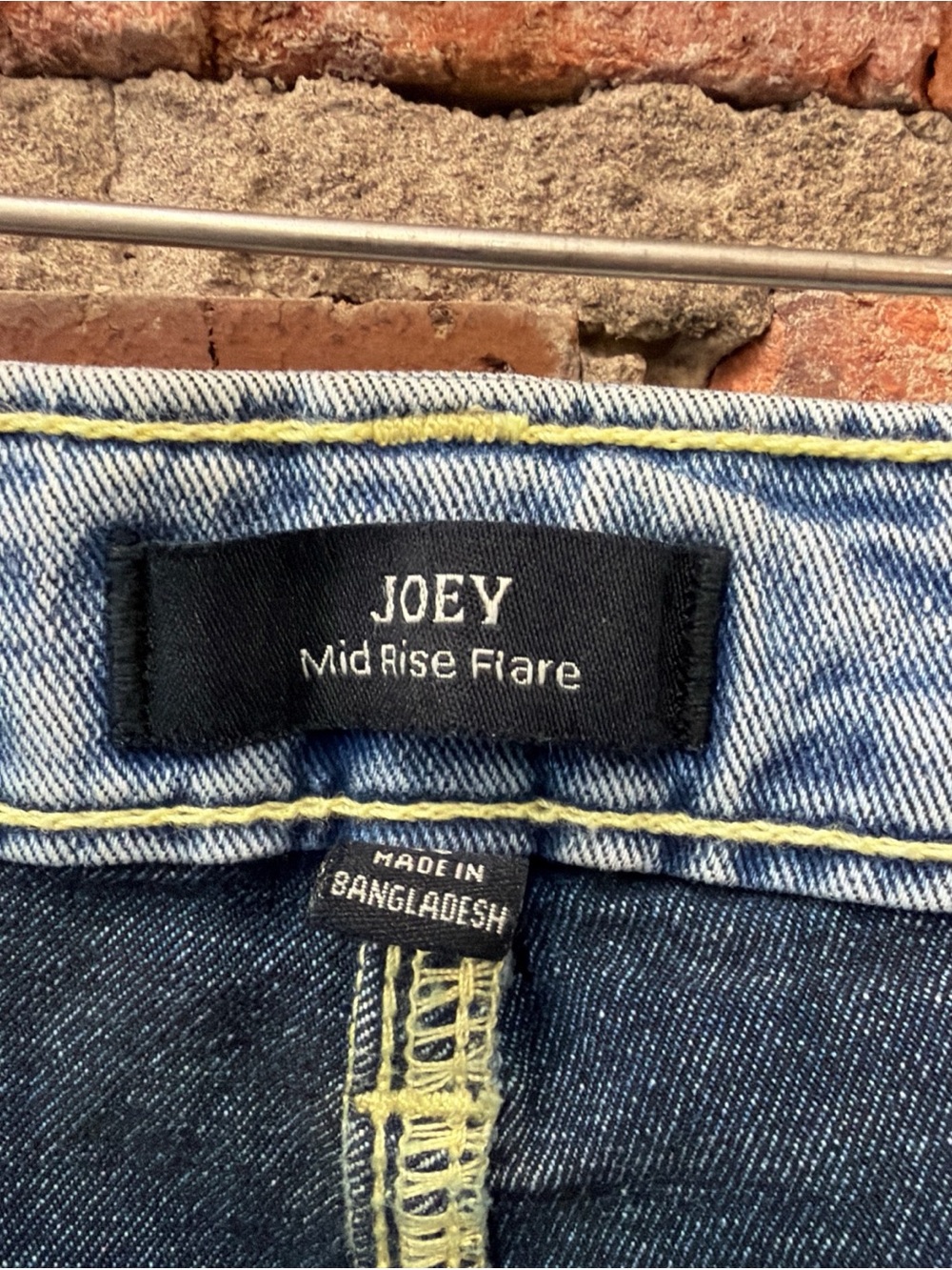 True ReligionY2K style Classic Light Blue Flare Jeans with Signature Back Pocket - Picture 3 of 9